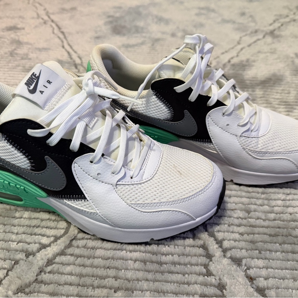 Nike Air Max Emcee White and Mint Green Sneakers women 10